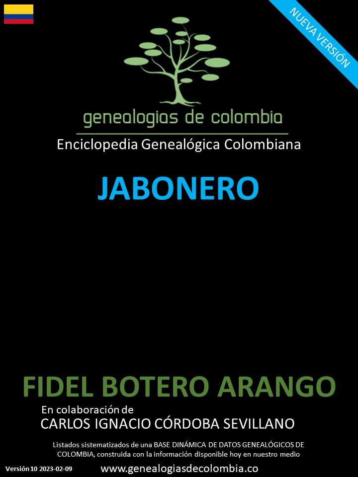 Este libro incluye el apellido Jabonero