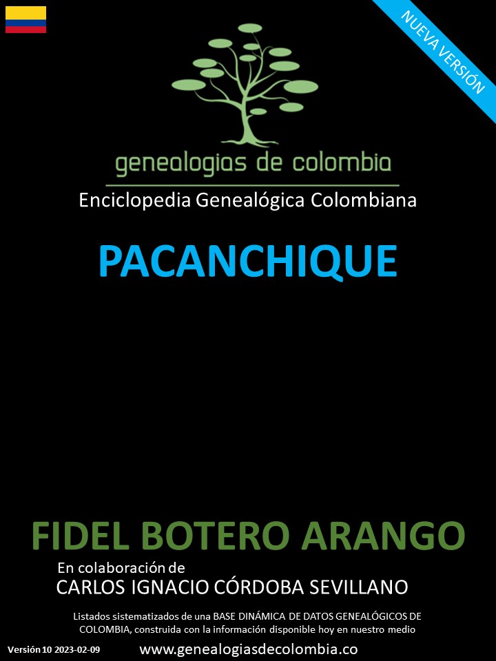 Este libro incluye el apellido Pacanchique