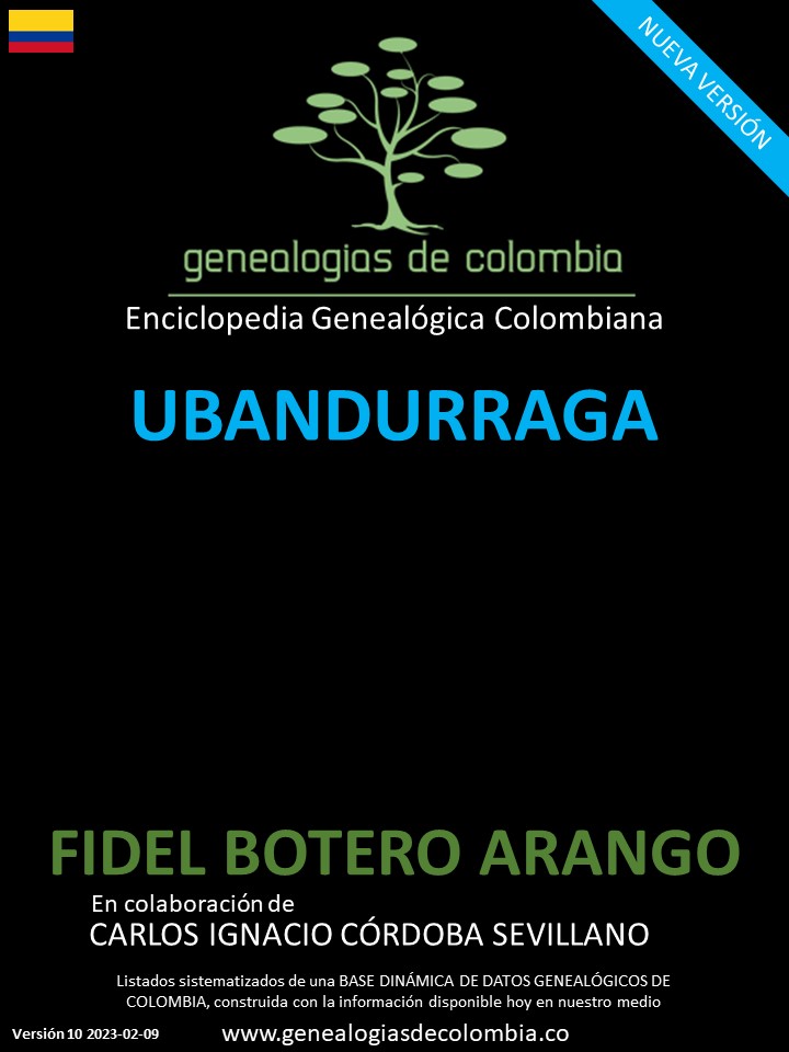 Este libro incluye el apellido Ubandurraga