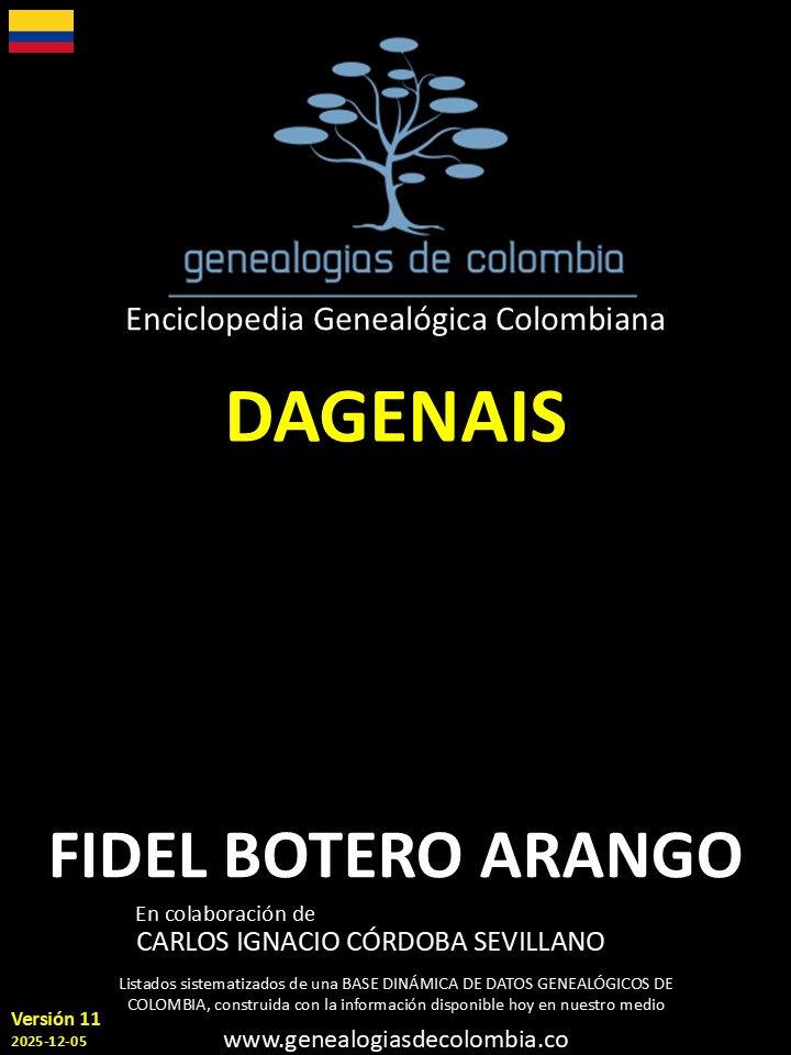 Este libro incluye el apellido Dagenais