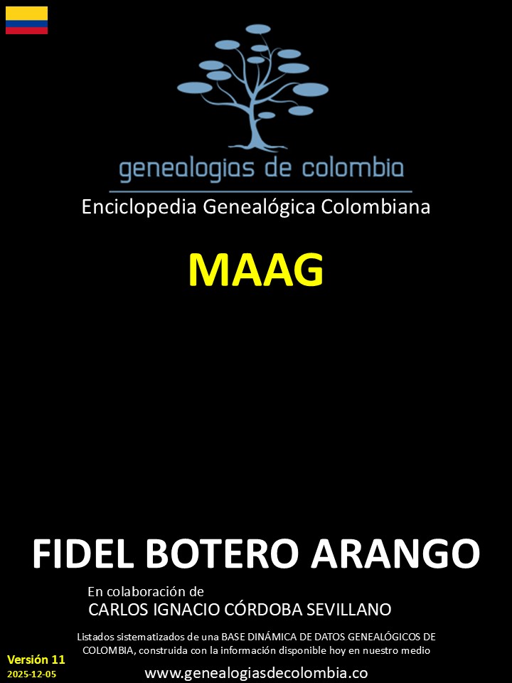 Este libro incluye el apellido Maag