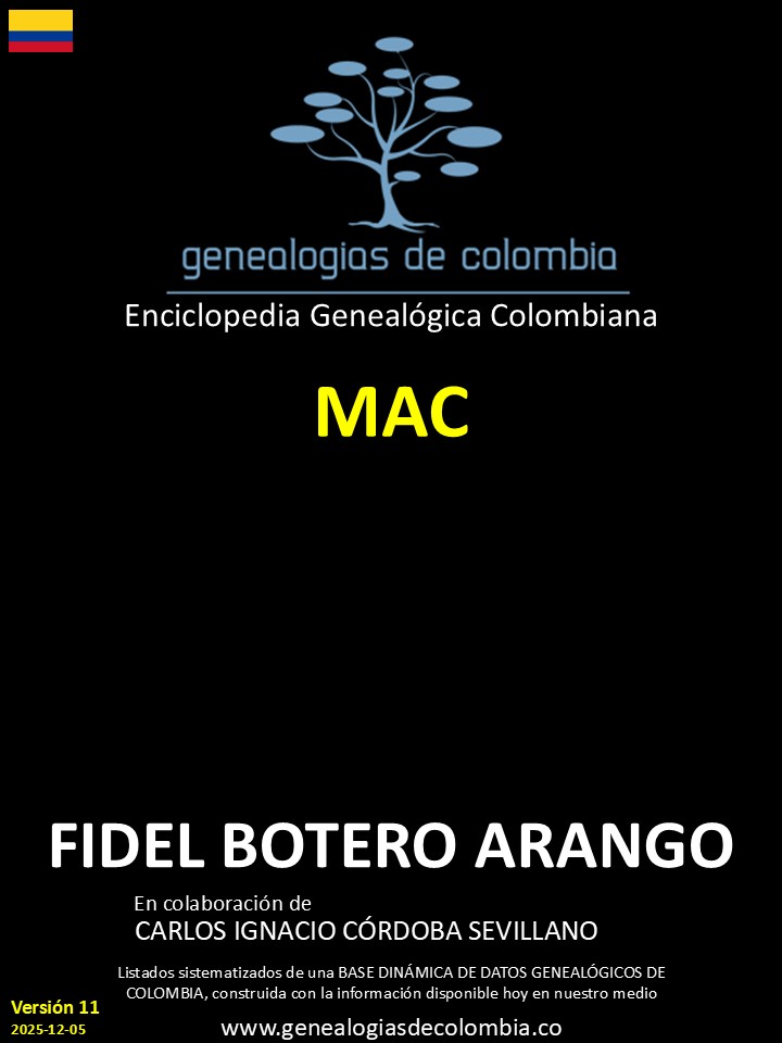 Este libro incluye el apellido Mac