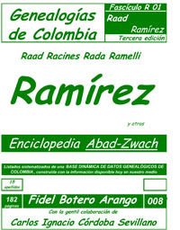 Este libro incluye los apellidos: 
Raad, Rabadán, Rabinovich, Racines, Racta, Rada, Radji, Rafal, Rafael, Raffo, Rahal, Raida, Raigosa, Raisbeck, Ramelli, Ramírez